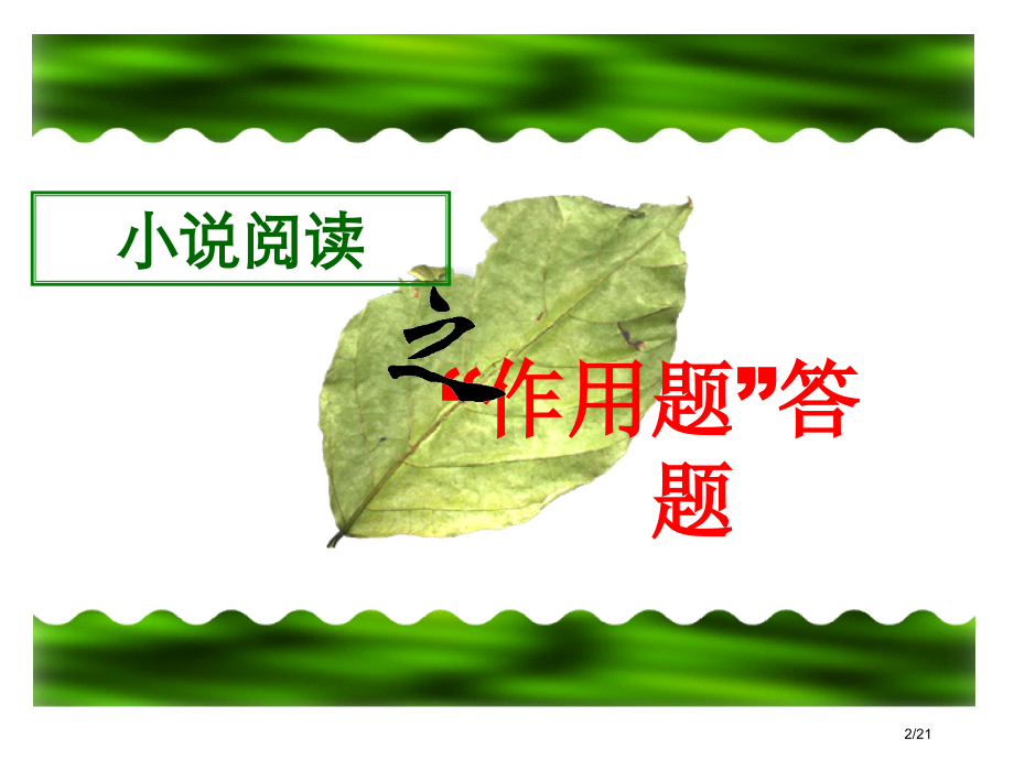 小说中的作用题公开课用.pptx_第2页