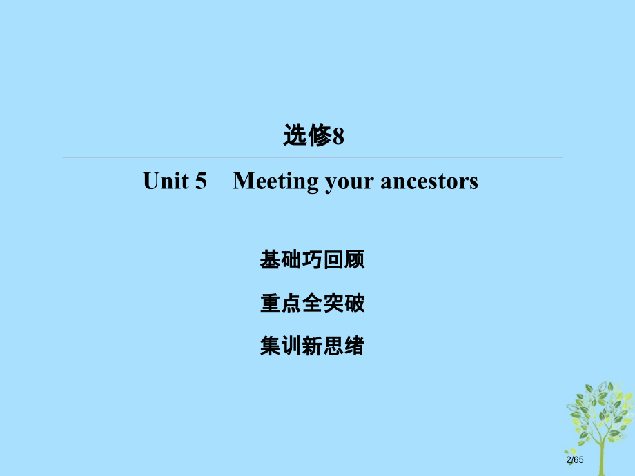 高考英语复习-第一部分-教材复习-Unit-5-Meeting-your-ancestors-市赛课.pptx_第2页