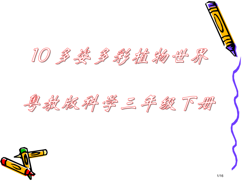 《11多姿多彩的植物世界》1.pptx_第1页