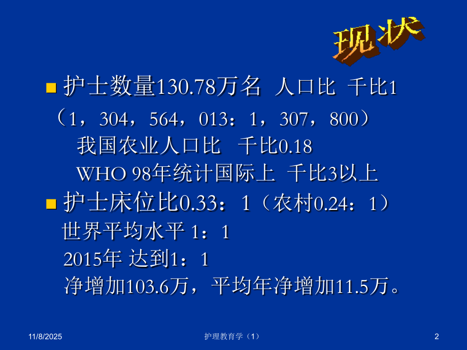 我国护理教育现状与挑战.ppt_第2页