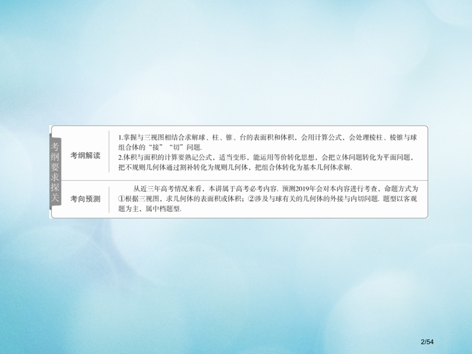 高考数学复习第7章立体几何7.2空间几何体的表面积与体积文市赛课公开课一等奖省名师优质课获奖课.pptx_第2页