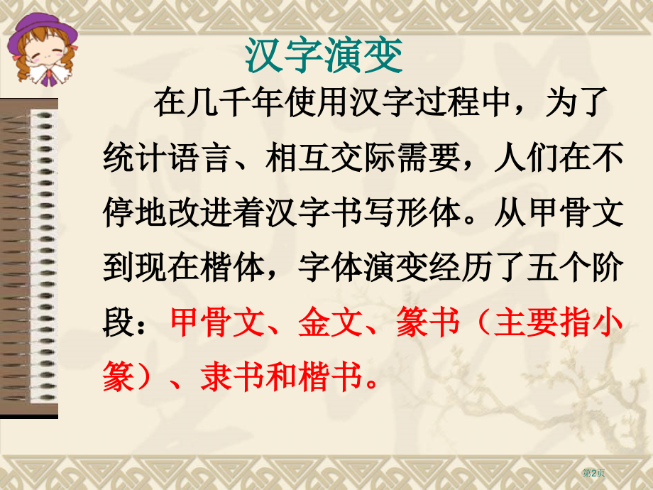 汉字的演变和错别字的危害市公开课一等奖省赛课微课金奖课件.pptx_第2页