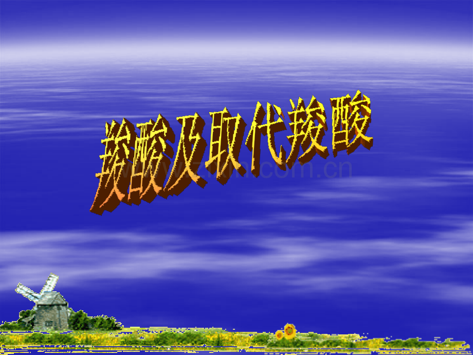 羧酸及取代羧酸.ppt_第1页