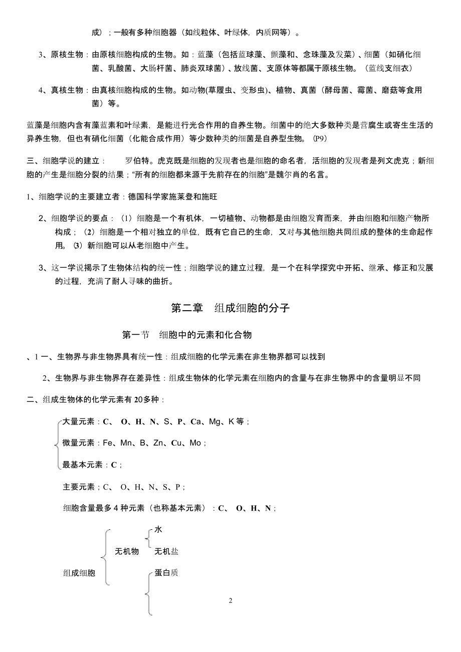 2018版高中生物学业水平测试知识点归纳.pptx_第2页