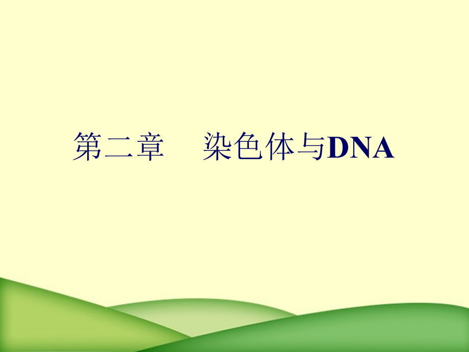 染色体和DNA分子生物学.ppt_第1页