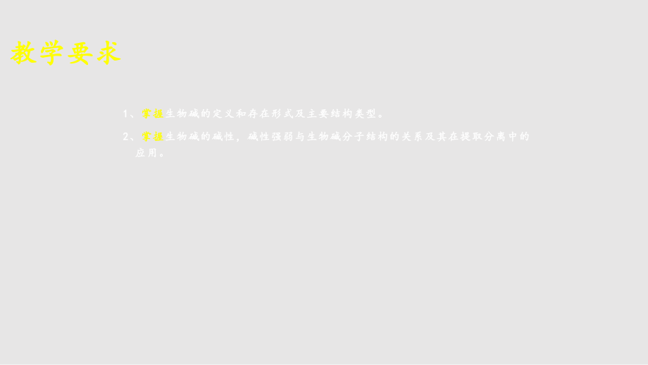 生物碱分类学习PPT教案.pptx_第2页