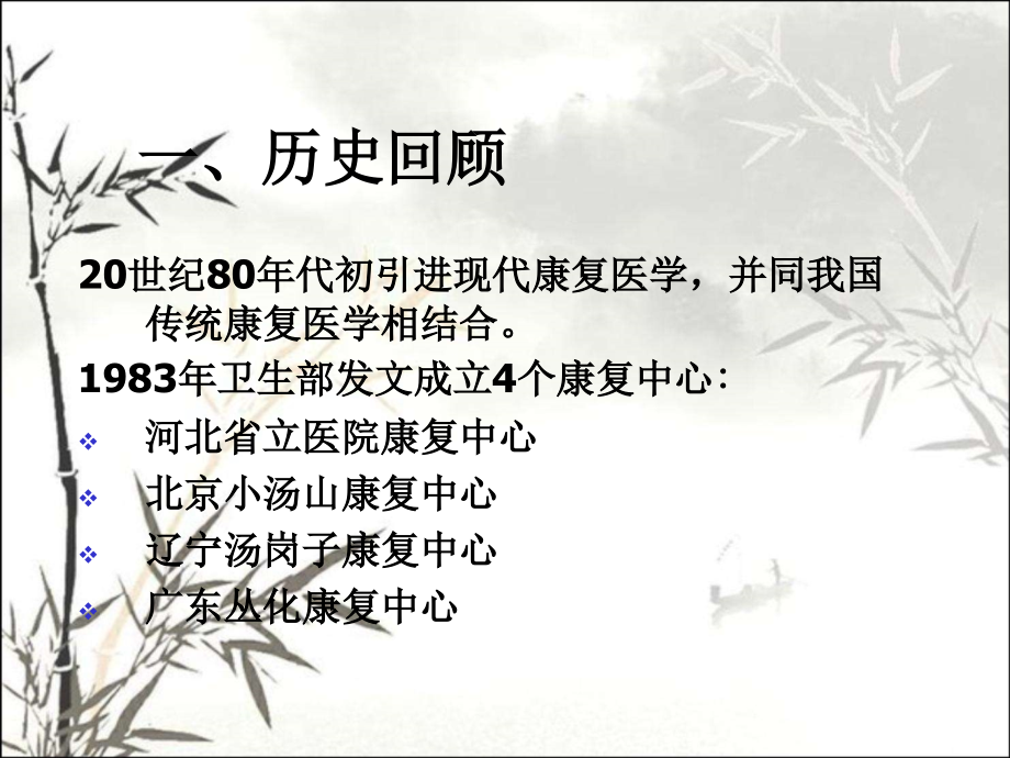 中国国内康复医疗机构国内康复医学现状.ppt_第2页
