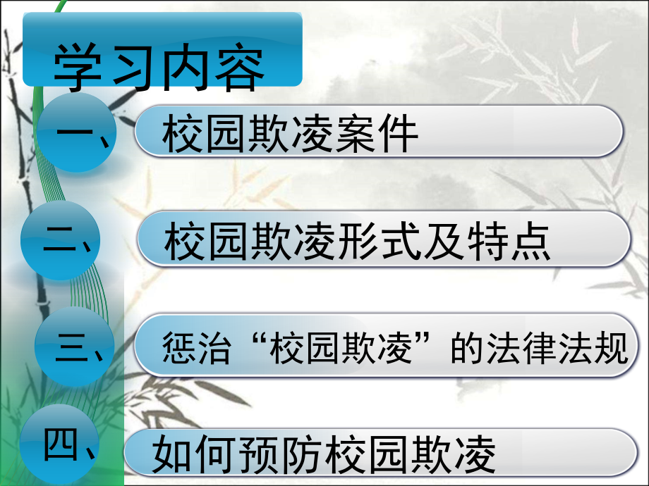 中小学生预防校园欺凌防止不法侵害主题班会.ppt_第2页