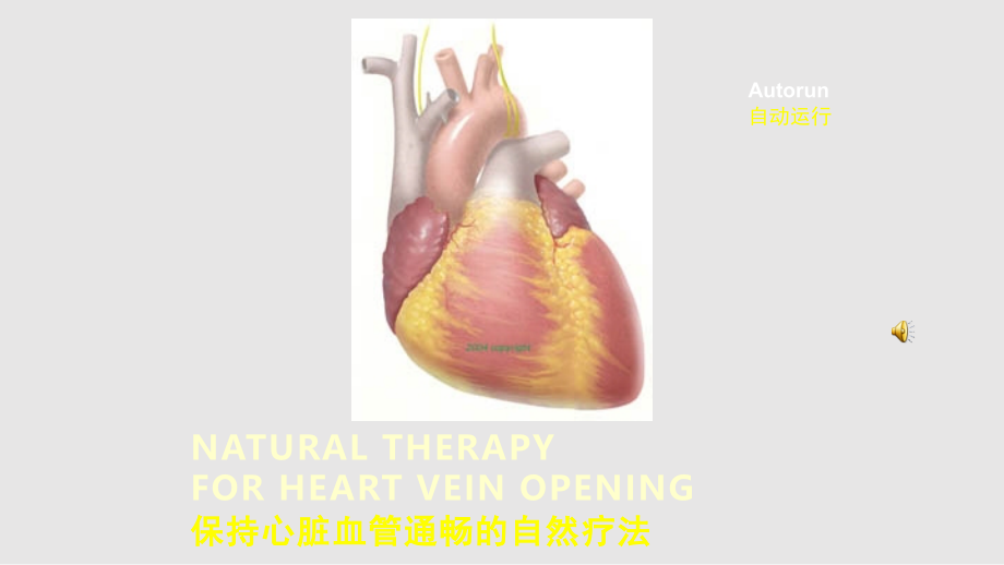 自然疗法保持血管畅通学习PPT教案.pptx_第1页