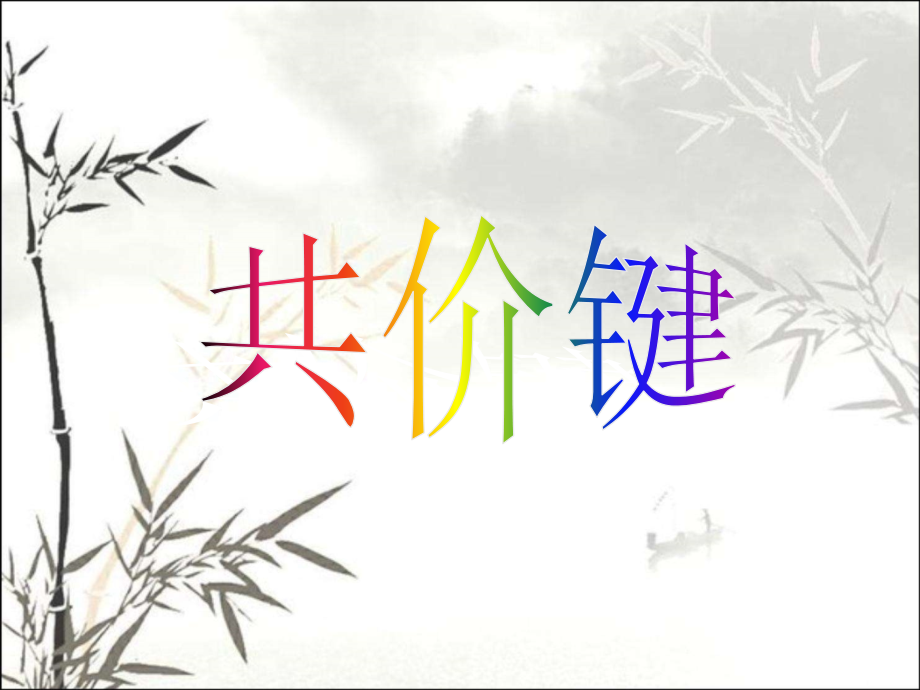 高一化学必修二共价键课件.ppt_第1页