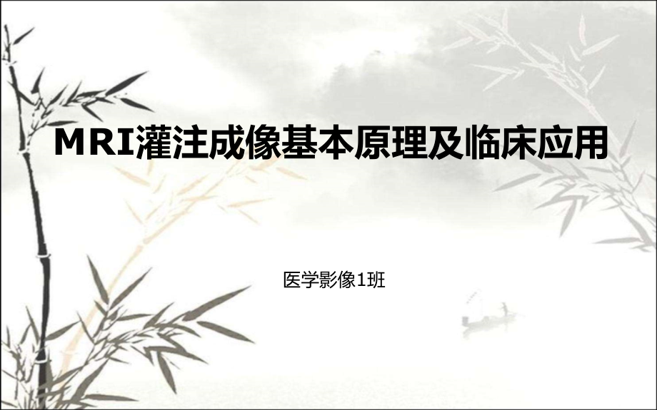 磁共振灌注成像课件.ppt_第1页
