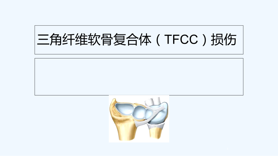 关节镜下治疗三角纤维软骨复合体损伤.ppt_第1页