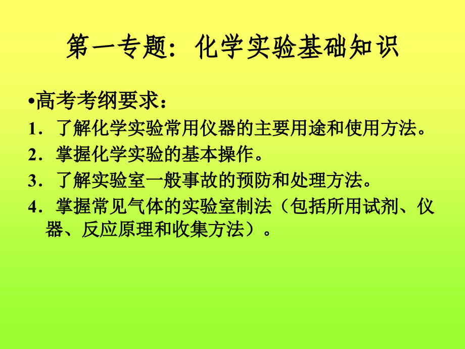 高考化学实验专题复习(整理)课件.ppt_第2页