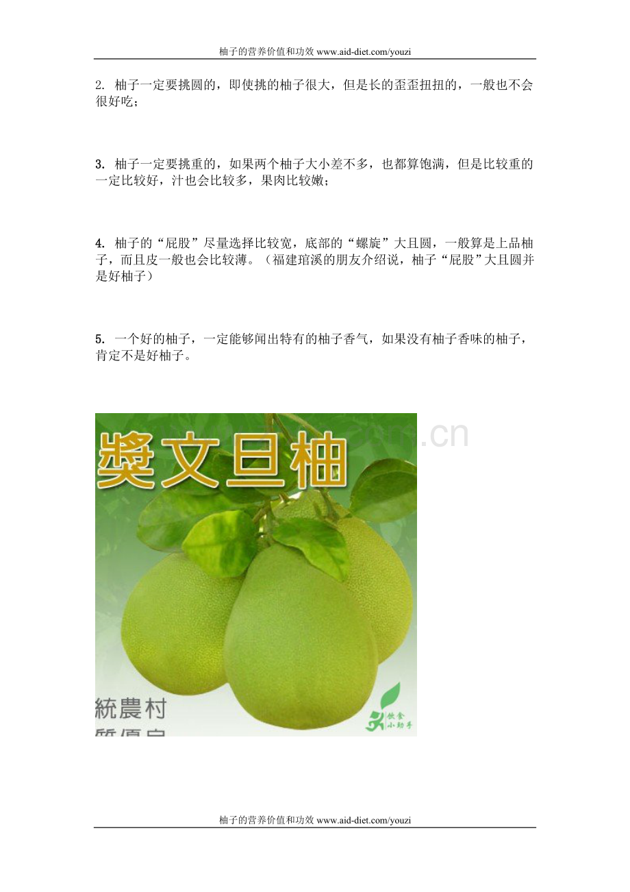 怎么挑选一个好柚子.doc_第2页