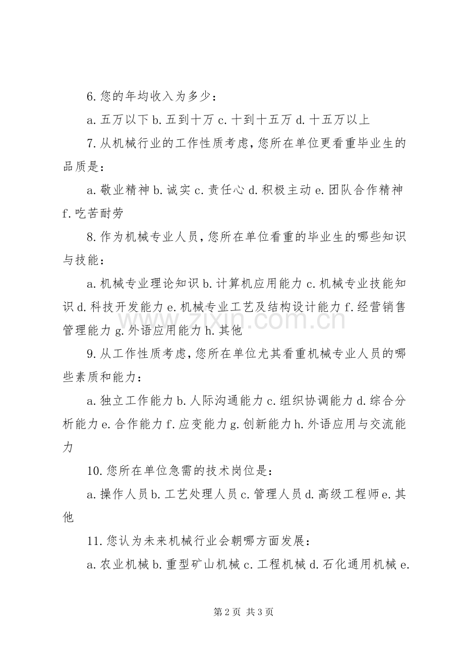 人才需求调查问卷.docx_第2页