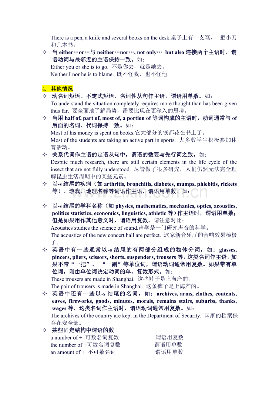 英语专业四级语法之主谓一致.doc_第2页