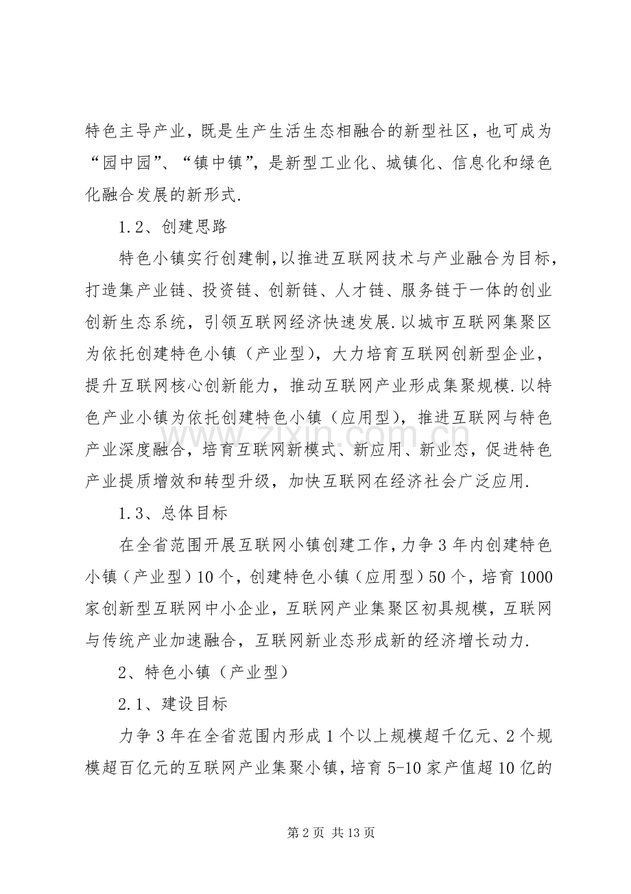 特色产业小镇申报材料【特色小镇详细申报材料】.docx_第2页