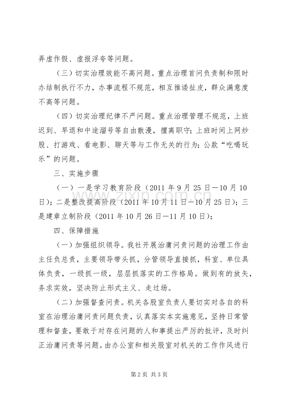 供销社治庸问责实施意见.docx_第2页