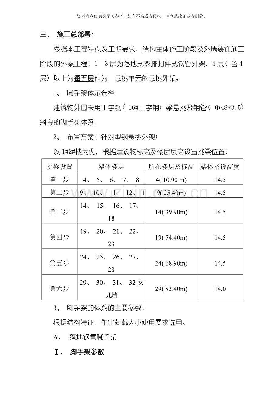 中央领域外架及卸料平台施工方案模板.doc_第2页