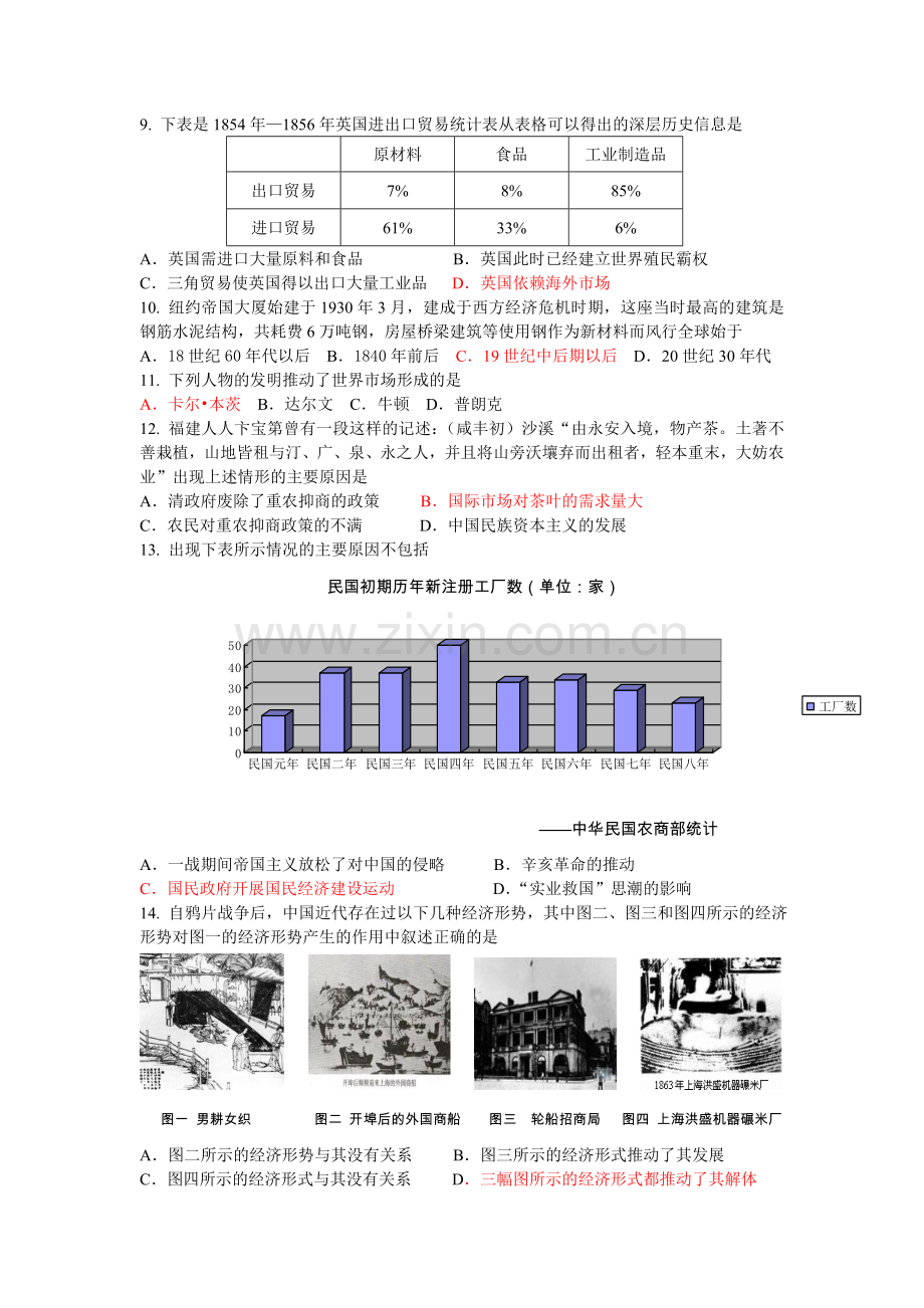 高中历史必修二全册检测.doc_第2页