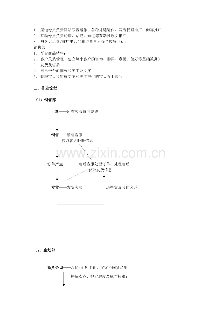 淘宝团队或电子商务团队架构表.doc_第2页