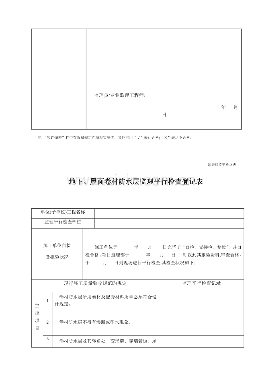 2023年监理平行检查记录表全套.docx_第2页