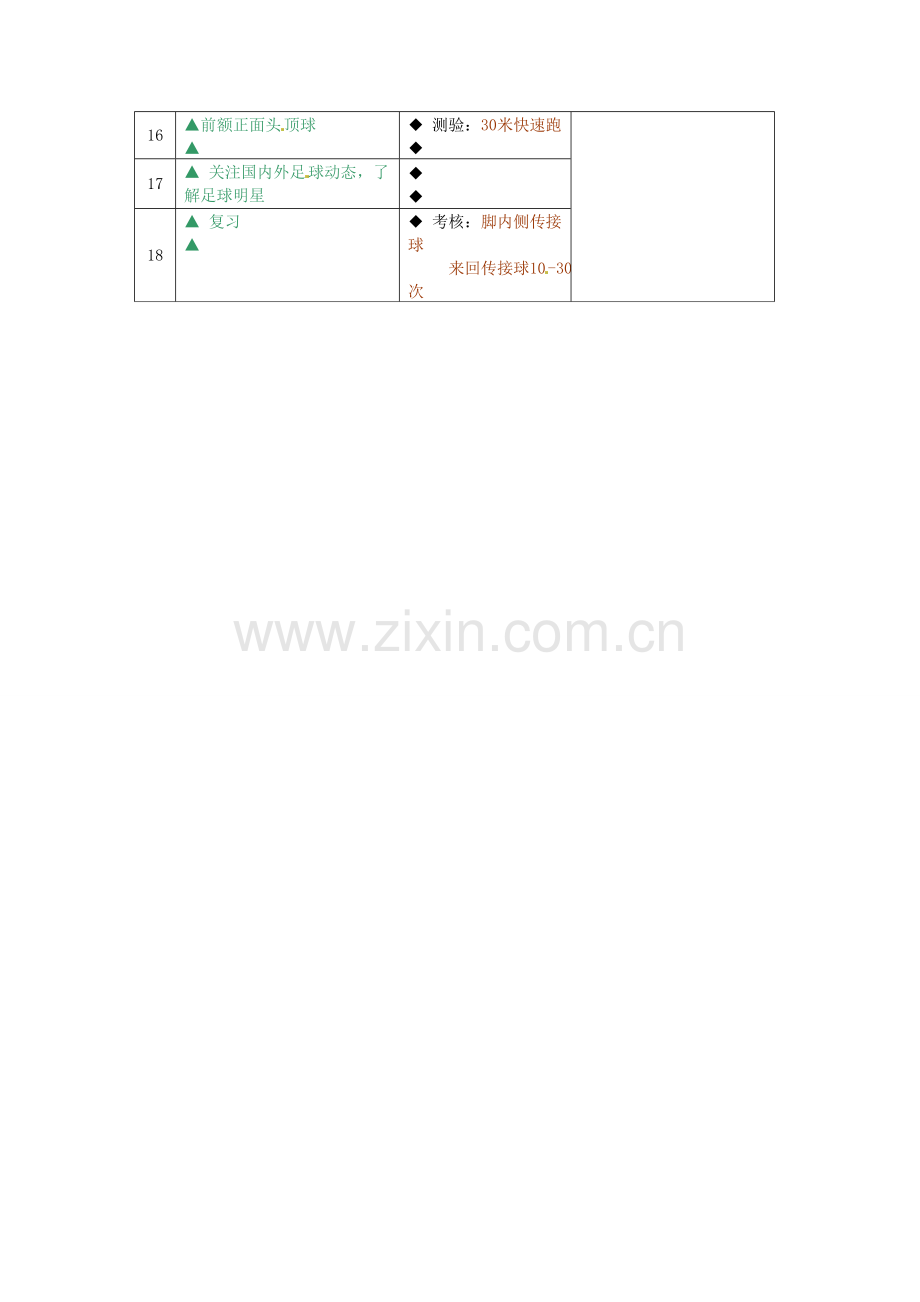 高中体育《足球模块》教学计划-新人教版.doc_第2页