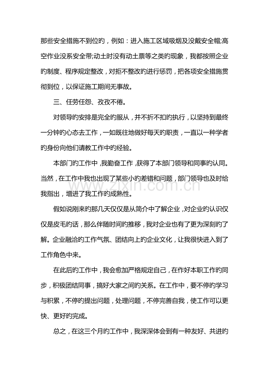 2023年安全员试用期个人工作总结.doc_第2页