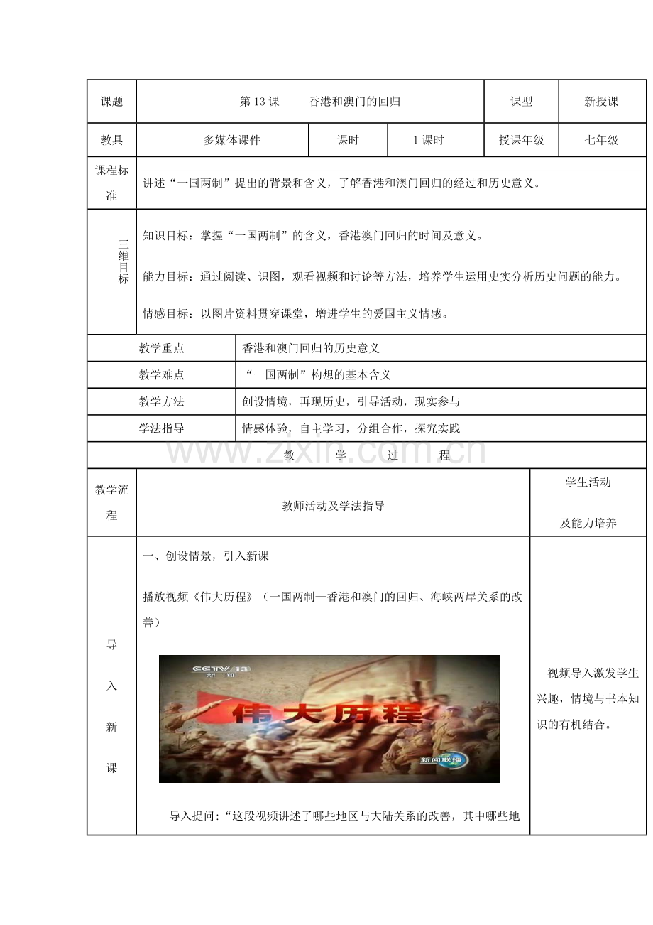 【教学设计】中国近代民族工业的发展▁历史▁初中▁谢军华▁.doc_第1页