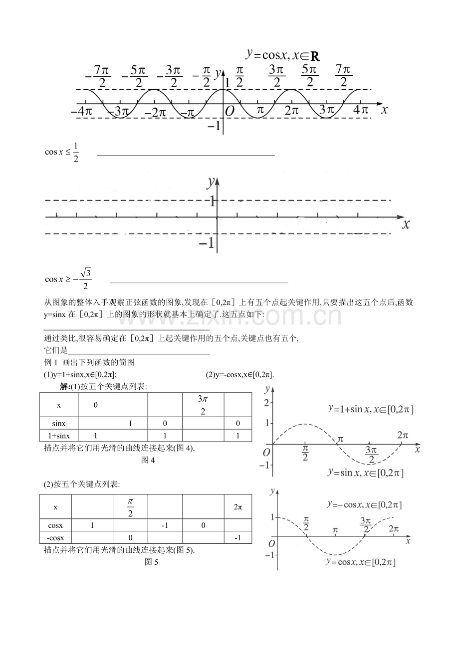 正余弦图像和性质.doc_第2页