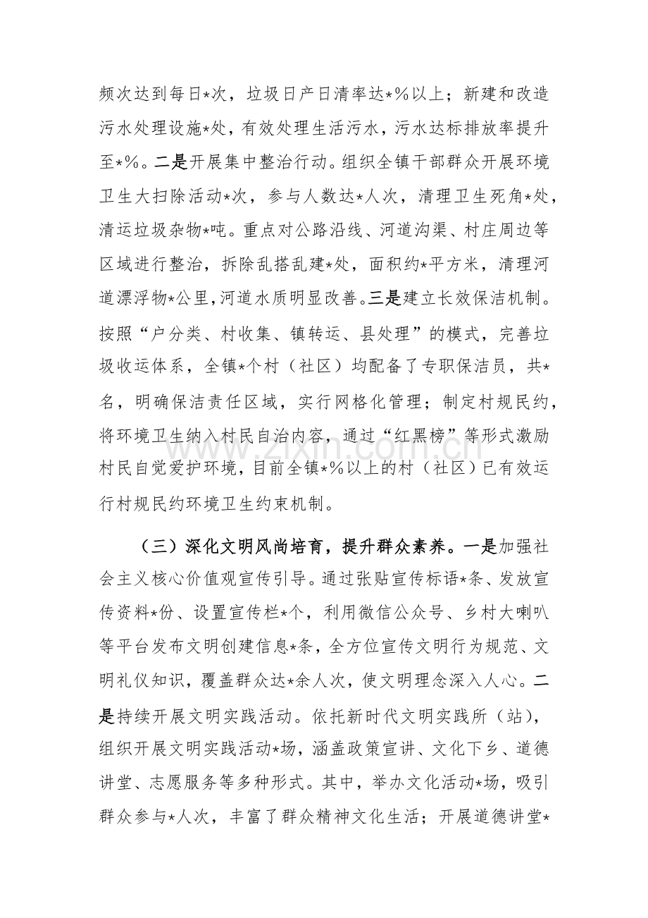 2024年度开展精神文明建设工作情况报告范文.docx_第2页