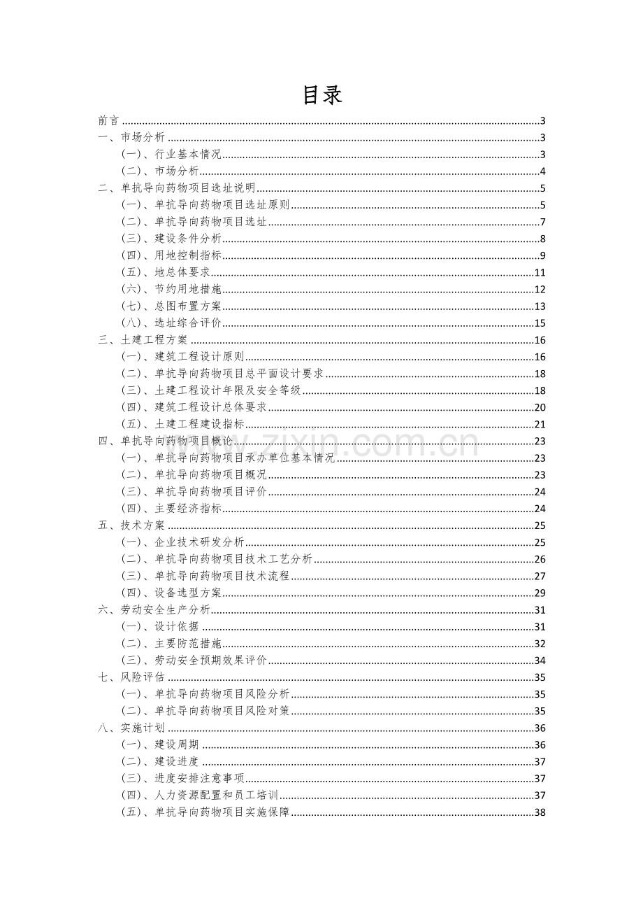 单抗导向药物项目可行性分析报告.docx_第2页