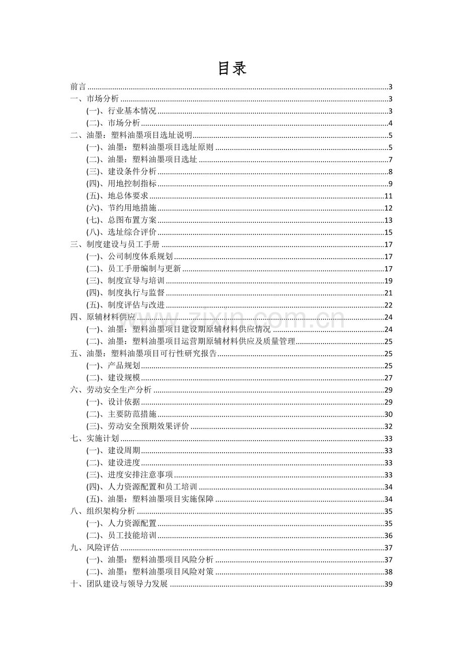 油墨：塑料油墨项目可行性分析报告.docx_第2页