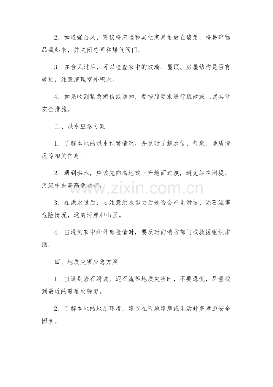自然灾害应急方案.docx_第2页
