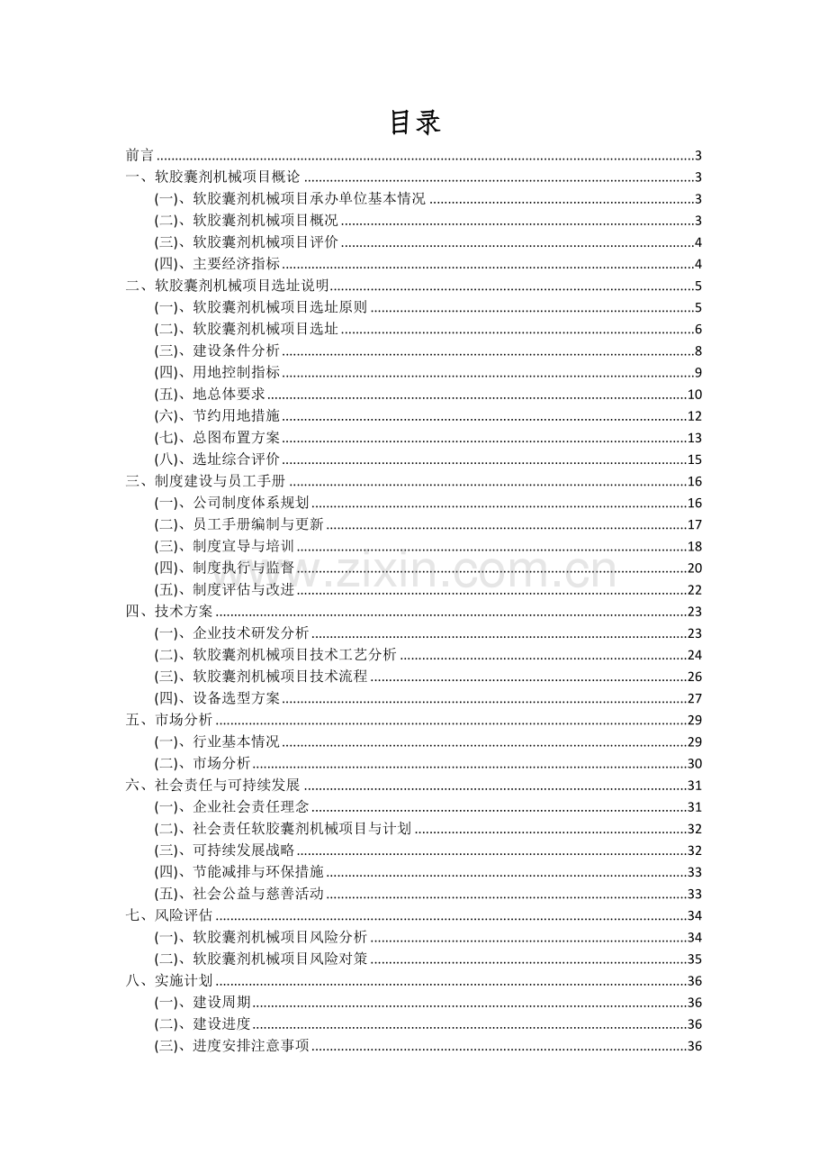 软胶囊剂机械项目可行性分析报告.docx_第2页