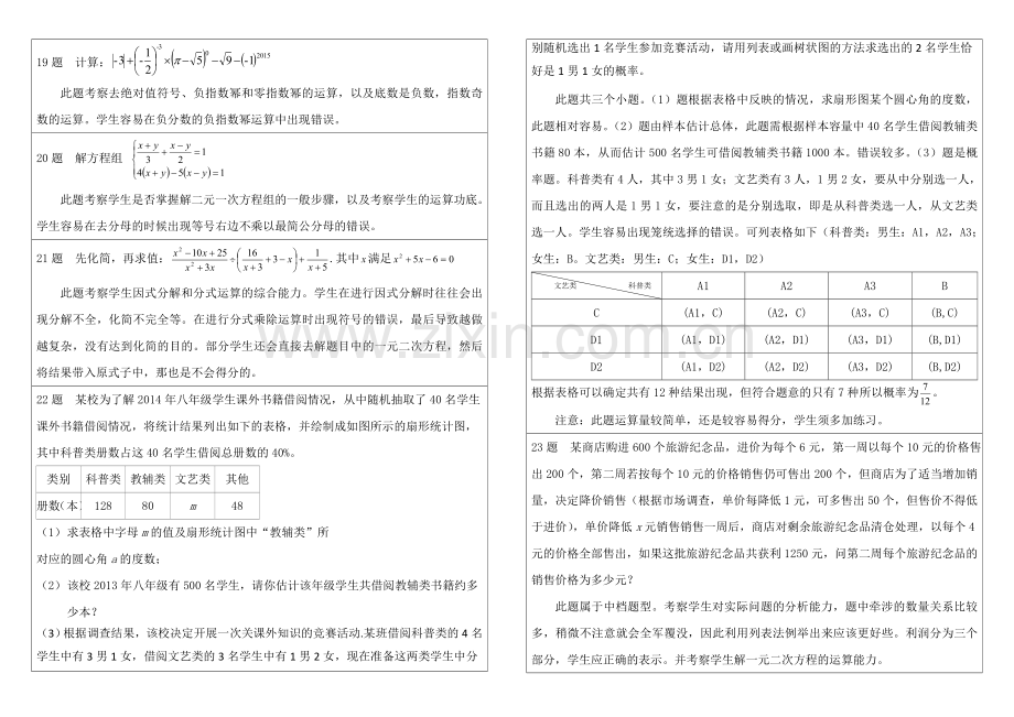初中数学试题分析改前.doc_第2页