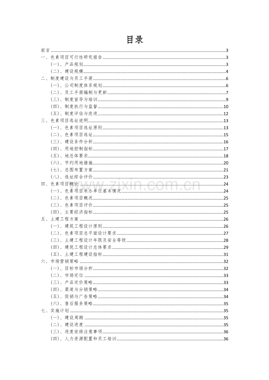 色素项目可行性研究报告.docx_第2页