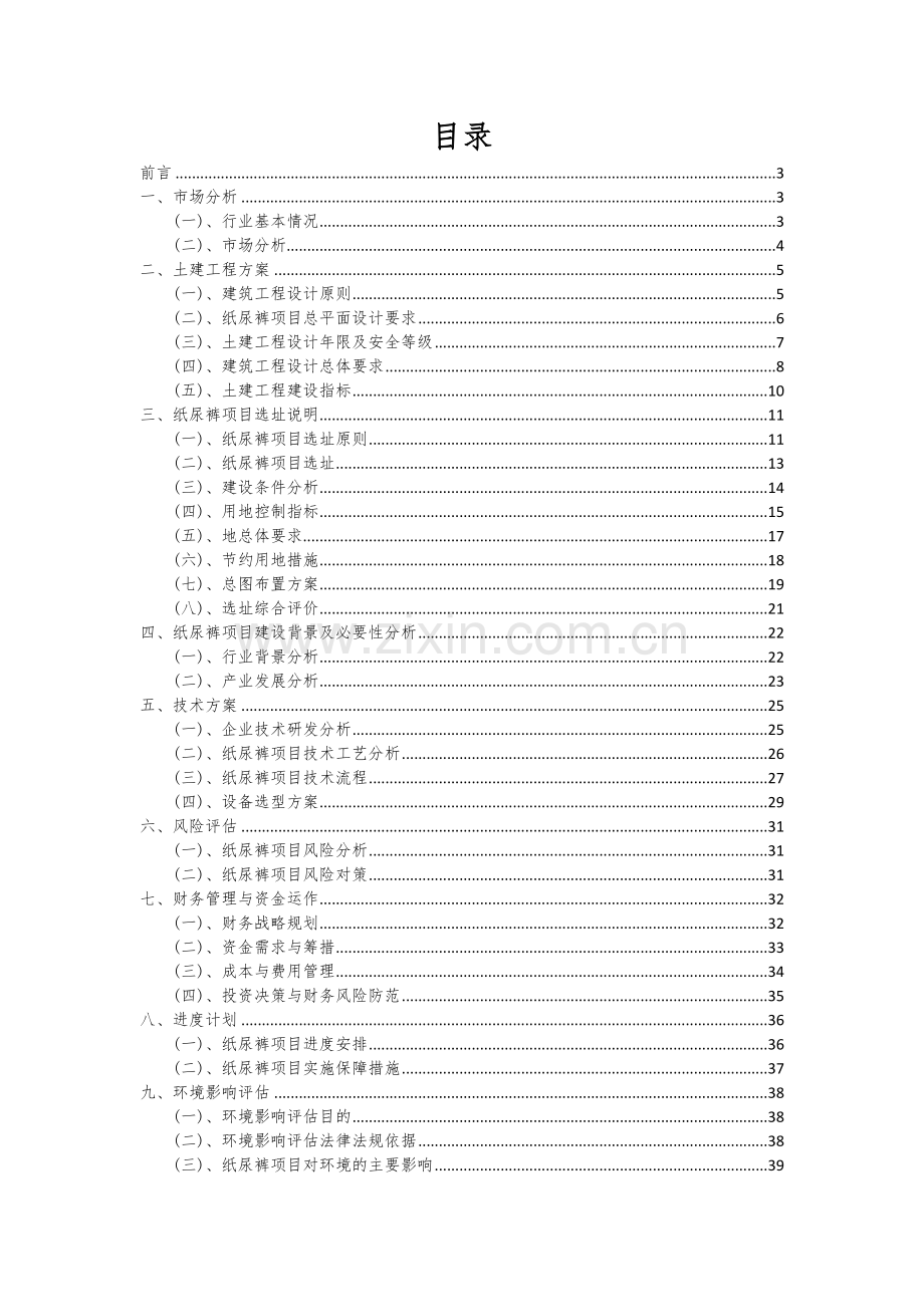 纸尿裤项目可行性研究报告.docx_第2页