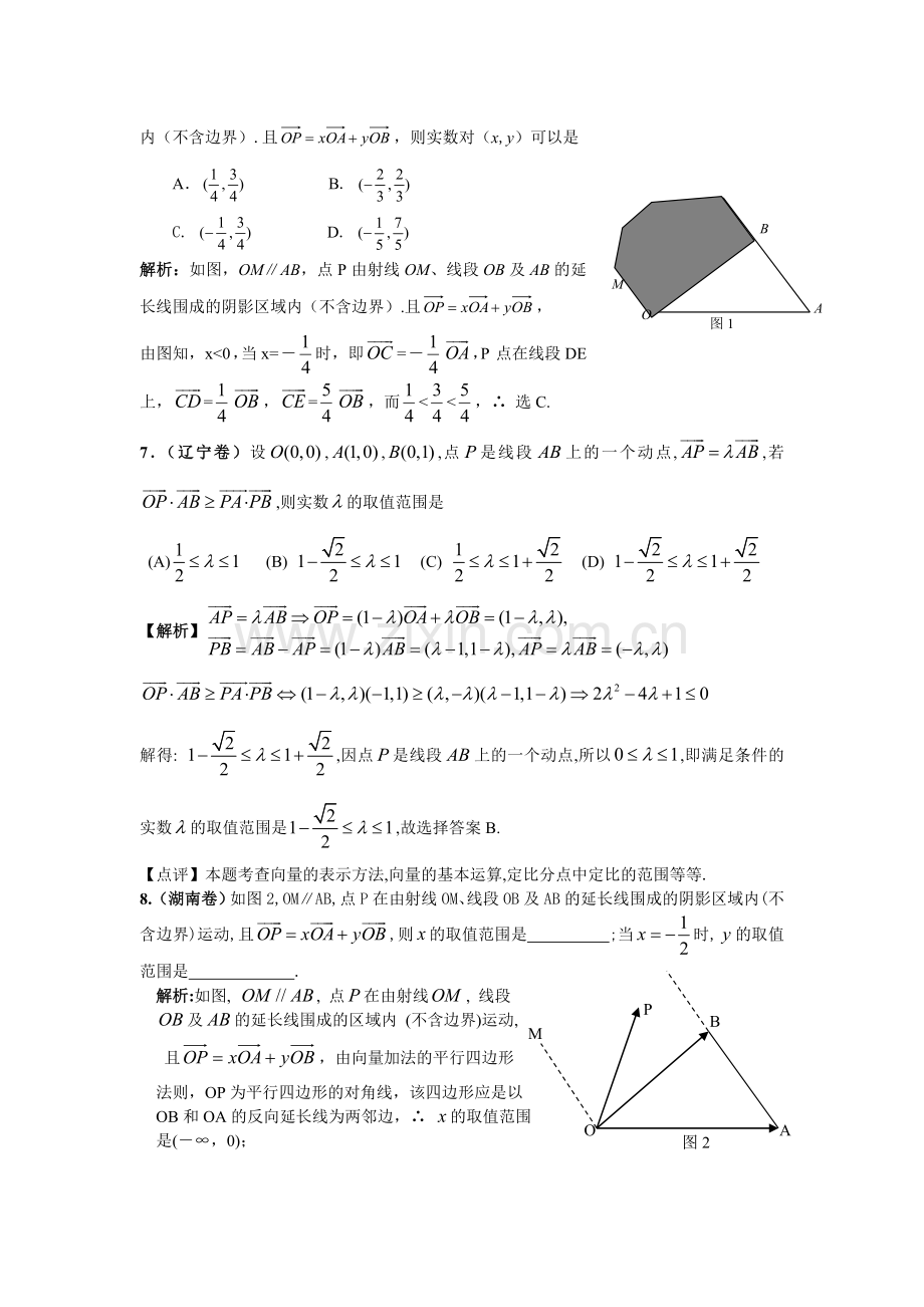 向量高考题选.doc_第2页