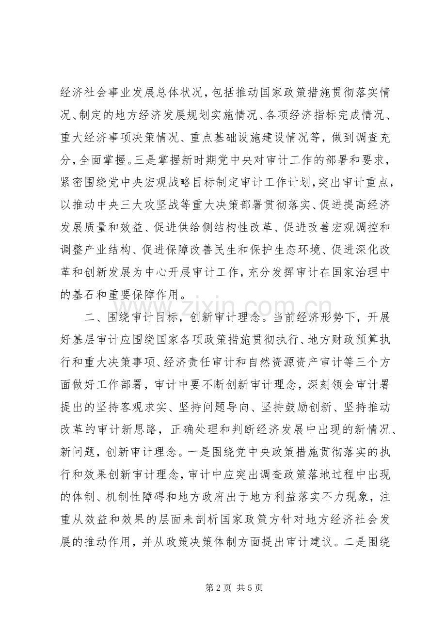 新时期开展基层审计工作的思考.docx_第2页