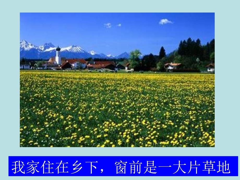 小学语文三年级课件-金色的草地.ppt_第1页