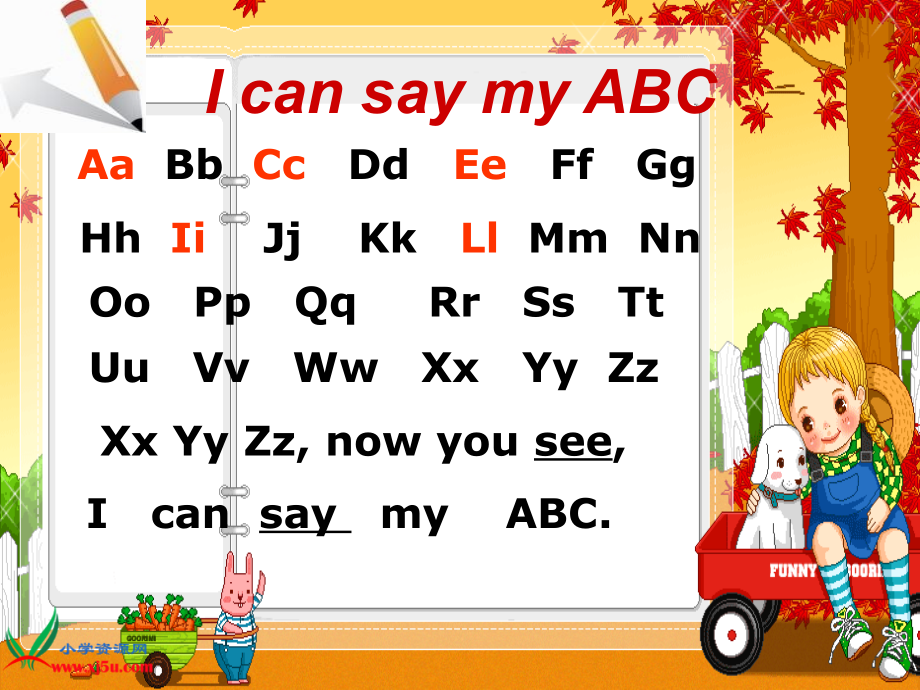 人教PEP版三年级英语上册《字母书写教学课件1》PPT课件.ppt_第2页