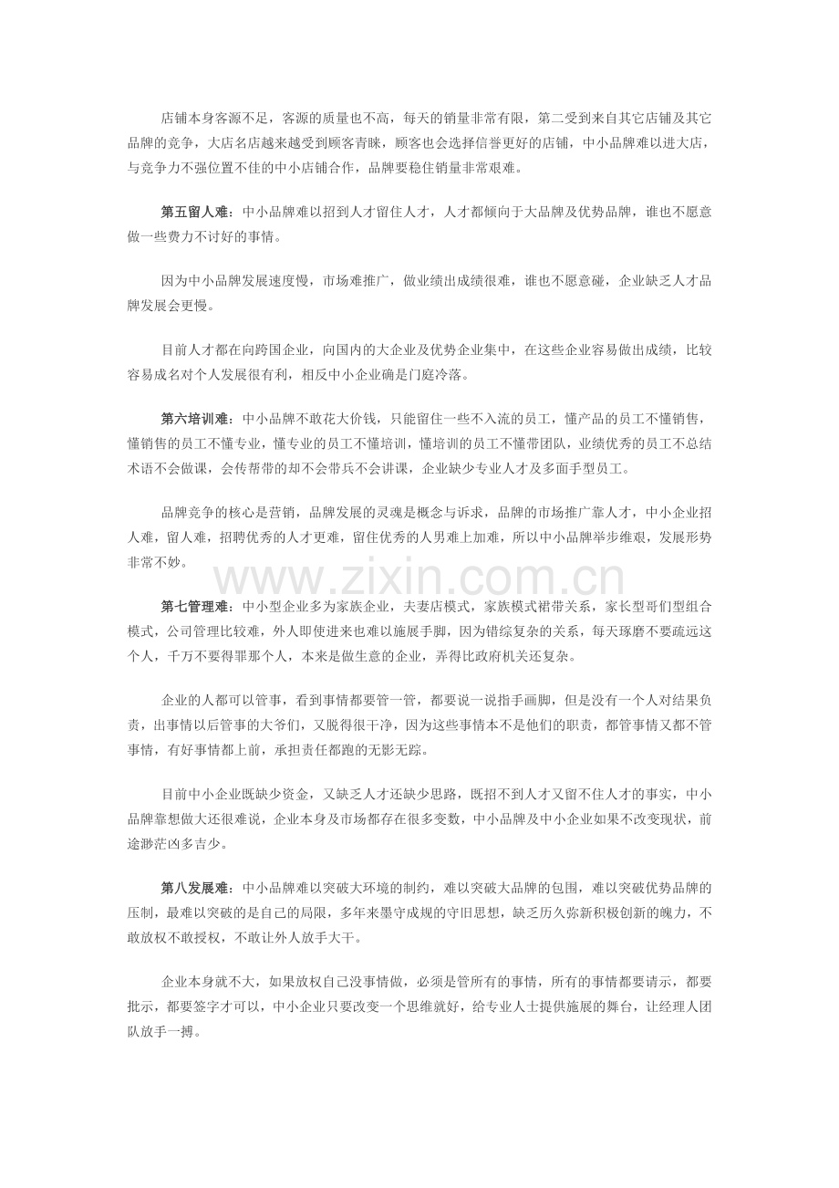 MBA商院关注：十大挑战困扰中小品牌发展.doc_第2页
