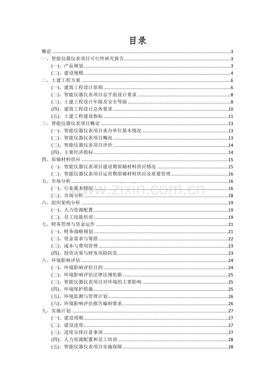 智能仪器仪表项目可行性研究报告.docx_第2页