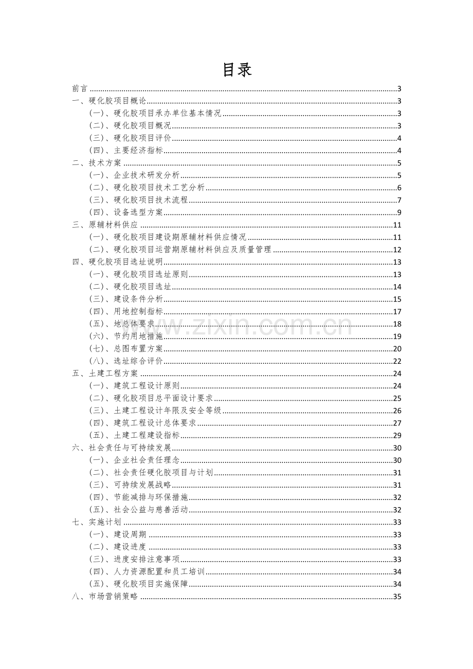 硬化胶项目可行性分析报告.docx_第2页