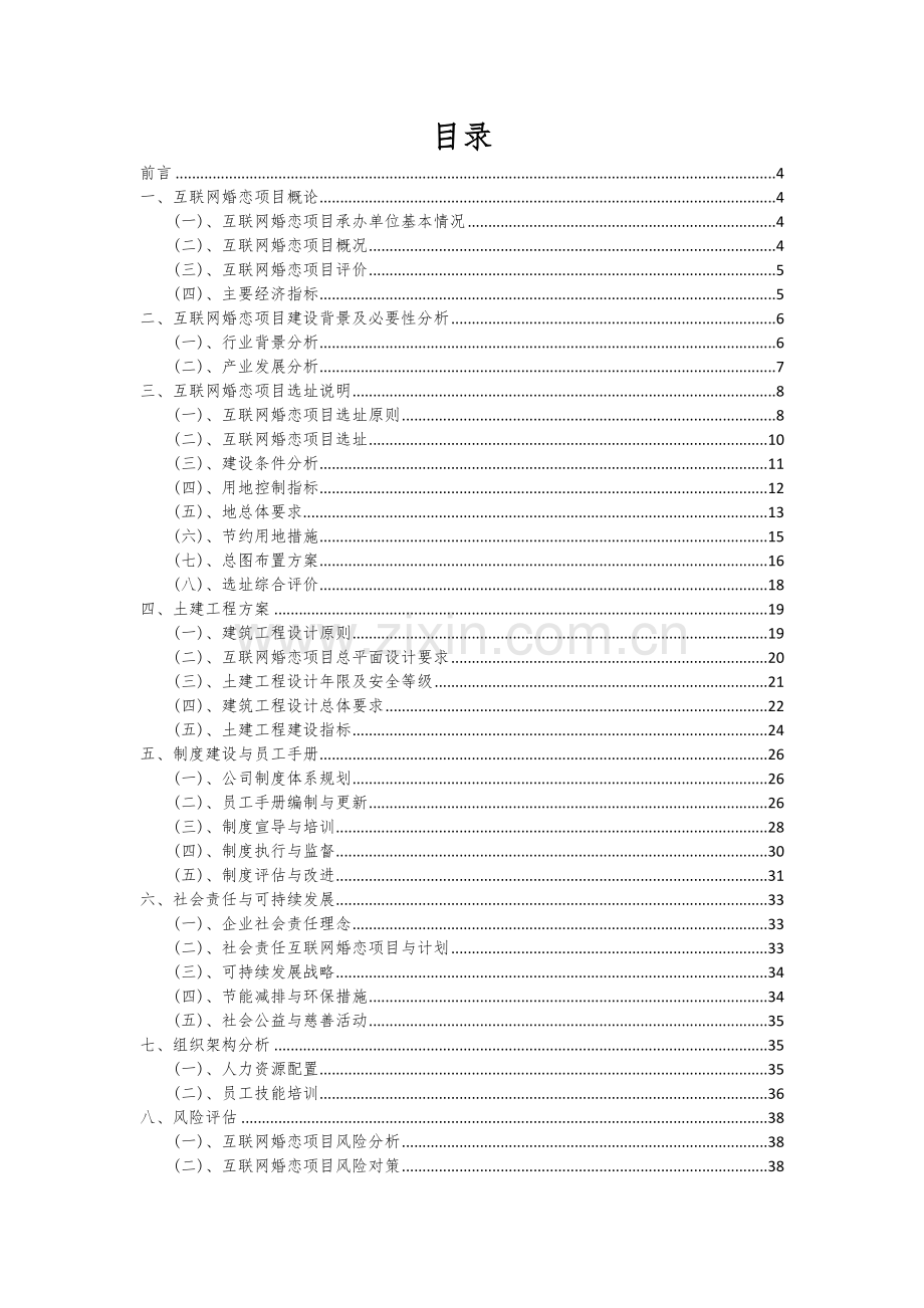 互联网婚恋项目可行性研究报告.docx_第2页
