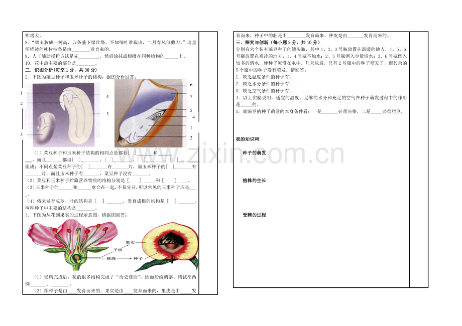 课题：第二单元一、二章检测.doc_第2页
