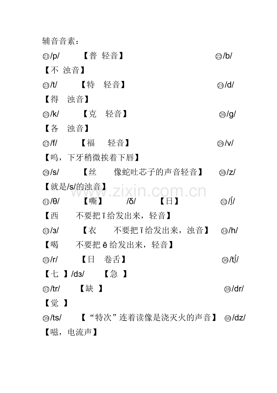零基础简单学习英语音标.doc_第2页