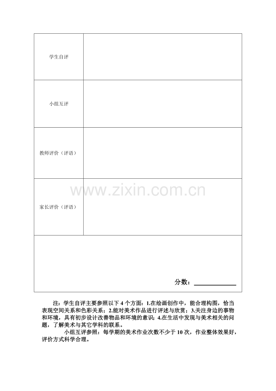 学生美术学业水平测试细则.doc_第2页