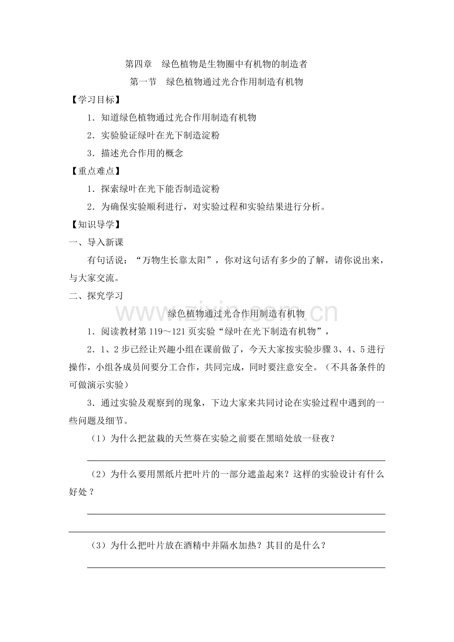 光合作用和呼吸作用 (2).doc_第1页
